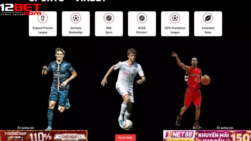 Kho Trò Chơi 12Bet – Đa Dạng Lựa Chọn, Thỏa Mãn Mọi Bet Thủ